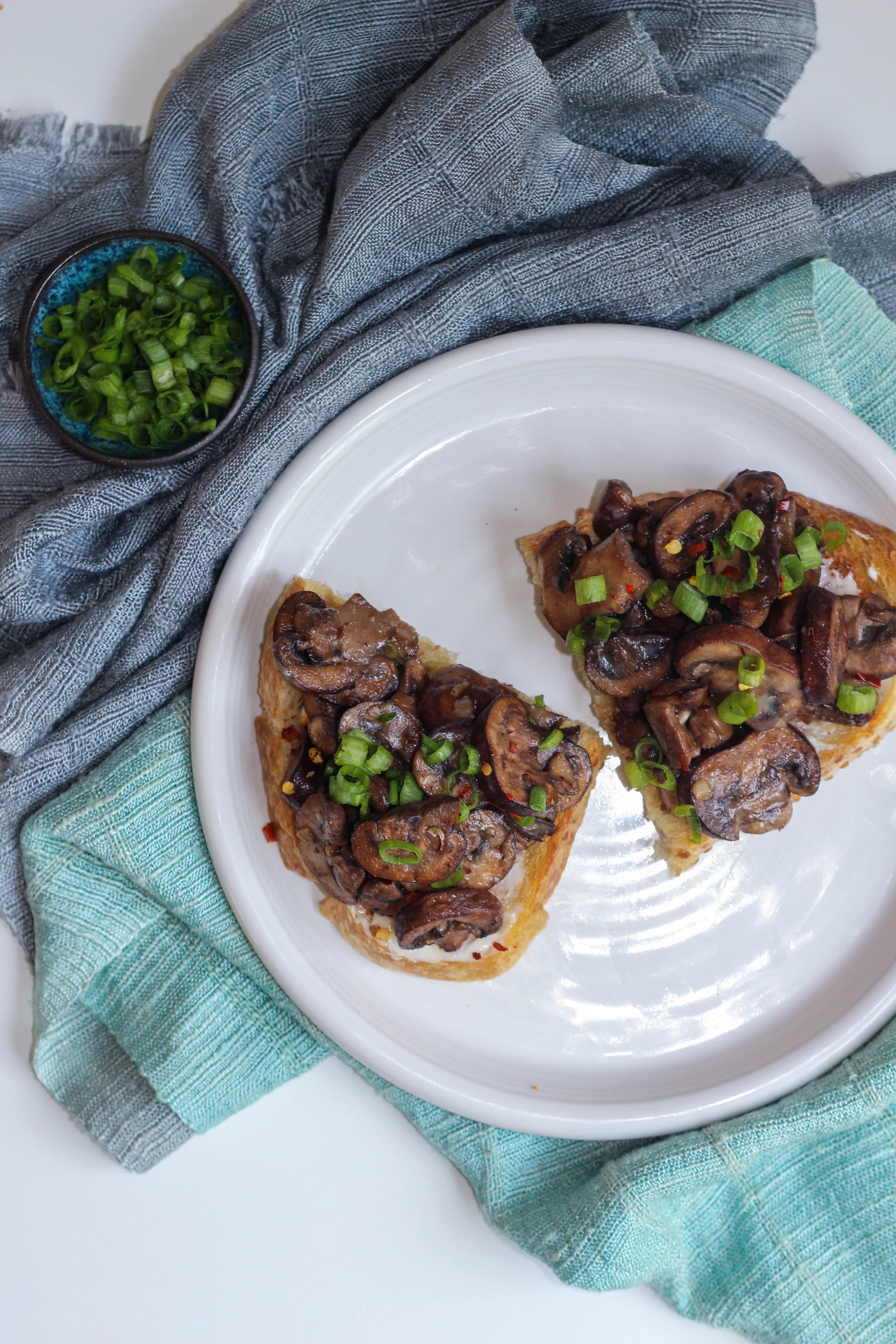 Garlicky Mushrooms on Toast — Freckled Italian